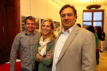 Geraldine Aron: Můj báječný rozvod - Eliška Balzerová, slavnostní představení k výročí 20 let Městského divadla Český Krumlov 20.9.2013, foto: Lubor Mrázek