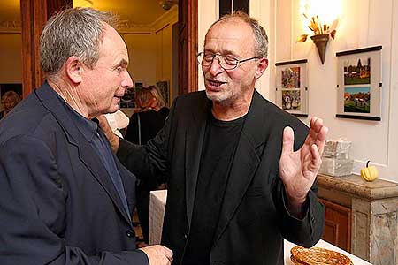 Geraldine Aron: Můj báječný rozvod - Eliška Balzerová, slavnostní představení k výročí 20 let Městského divadla Český Krumlov 20.9.2013, foto: Lubor Mrázek