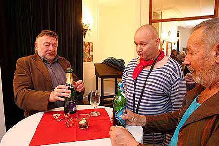 František Zborník: Dvojí pravda o&nbsp;Vilémovi z&nbsp;Rožmberka - Divadelní klub Českokrumlovská scéna, slavnostní představení k&nbsp;výročí 20 let Městského divadla Český Krumlov 21.9.2013, foto: Lubor Mrázek (85/124)