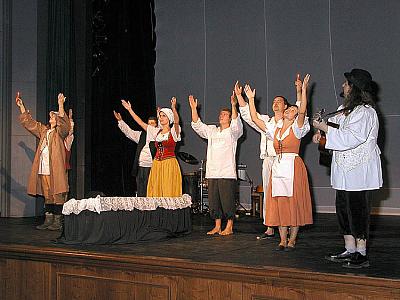 Oslava desetiletí Městského divadla v&nbsp;Českém Krumlově 17. září 2003, foto: Lubor Mrázek (19/43)