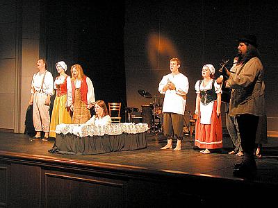 Oslava desetiletí Městského divadla v&nbsp;Českém Krumlově 17. září 2003, foto: Lubor Mrázek (22/43)