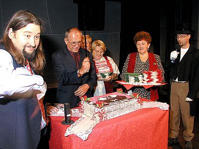 Oslava desetiletí Městského divadla v&nbsp;Českém Krumlově 17. září 2003, foto: Lubor Mrázek (32/43)