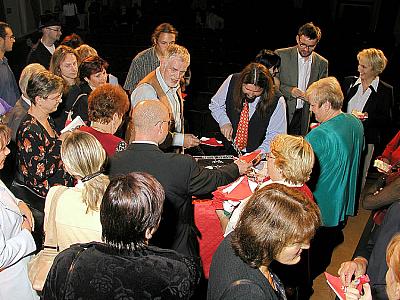 Oslava desetiletí Městského divadla v&nbsp;Českém Krumlově 17. září 2003, foto: Lubor Mrázek (36/43)
