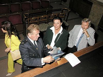 Oslava desetiletí Městského divadla v&nbsp;Českém Krumlově 17. září 2003, foto: Lubor Mrázek (40/43)