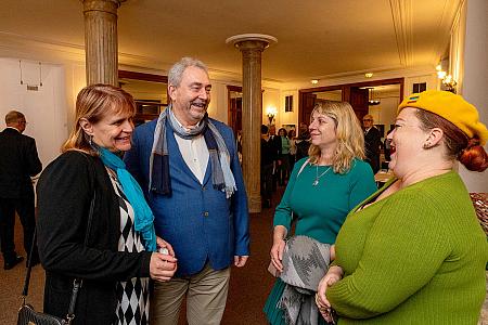 Slavnostní představení k výročí 30 let Městského divadla Český Krumlov, Pan Halpern a pan Johnson, divadlo UNGELT Praha, 6. prosince 2023, foto: Lubor Mrázek (19/56)