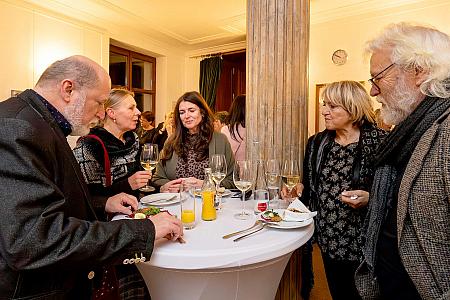 Slavnostní představení k výročí 30 let Městského divadla Český Krumlov, Pan Halpern a pan Johnson, divadlo UNGELT Praha, 6. prosince 2023, foto: Lubor Mrázek (44/56)