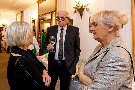 Slavnostní představení k výročí 30 let Městského divadla Český Krumlov, Pan Halpern a pan Johnson, divadlo UNGELT Praha, 6. prosince 2023, foto: Lubor Mrázek (50/56)