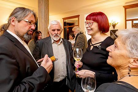 Slavnostní představení k výročí 30 let Městského divadla Český Krumlov, Pan Halpern a pan Johnson, divadlo UNGELT Praha, 6. prosince 2023, foto: Lubor Mrázek (56/56)